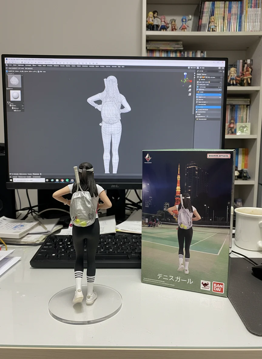 AI generated banana figurine artwork example 15