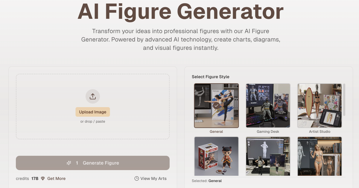 Show HN: AI Figure Generator – Photo to figurine renders and box mockups